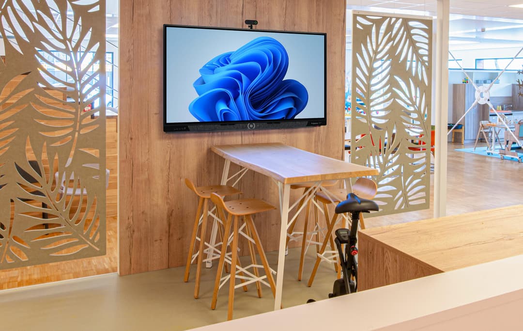 Tafel met prowise scherm