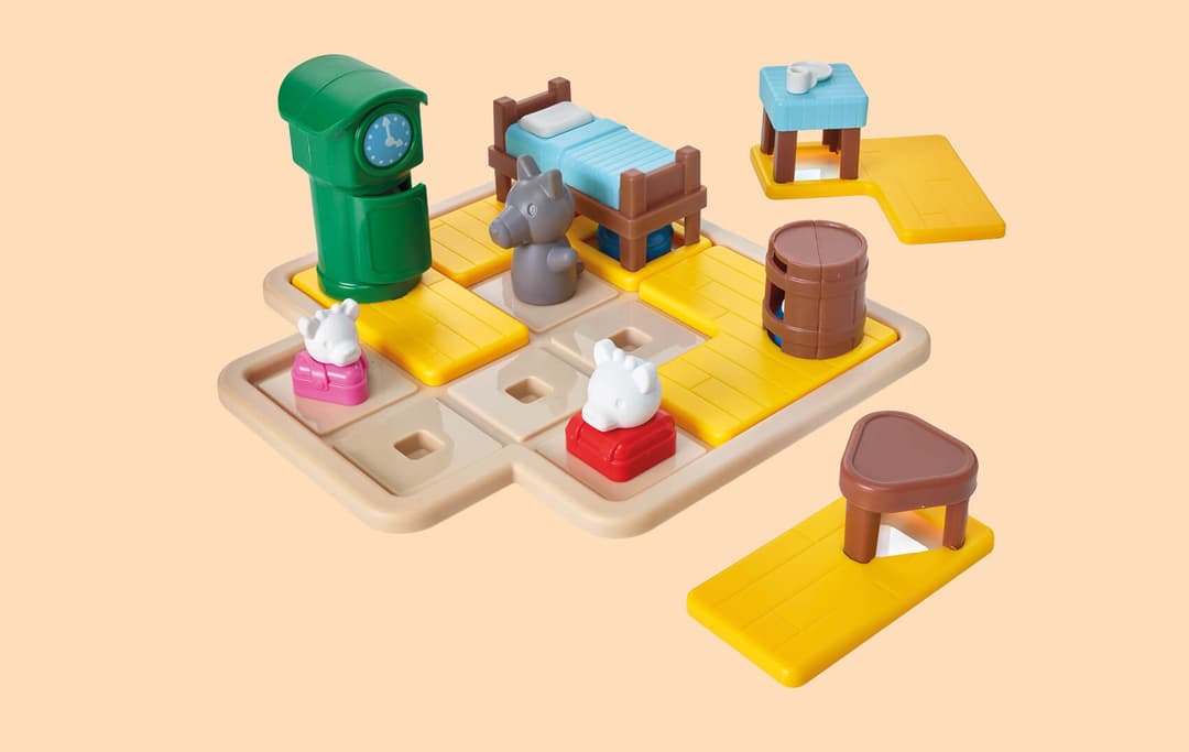 Op de afbeelding zie je een smartgame spel.