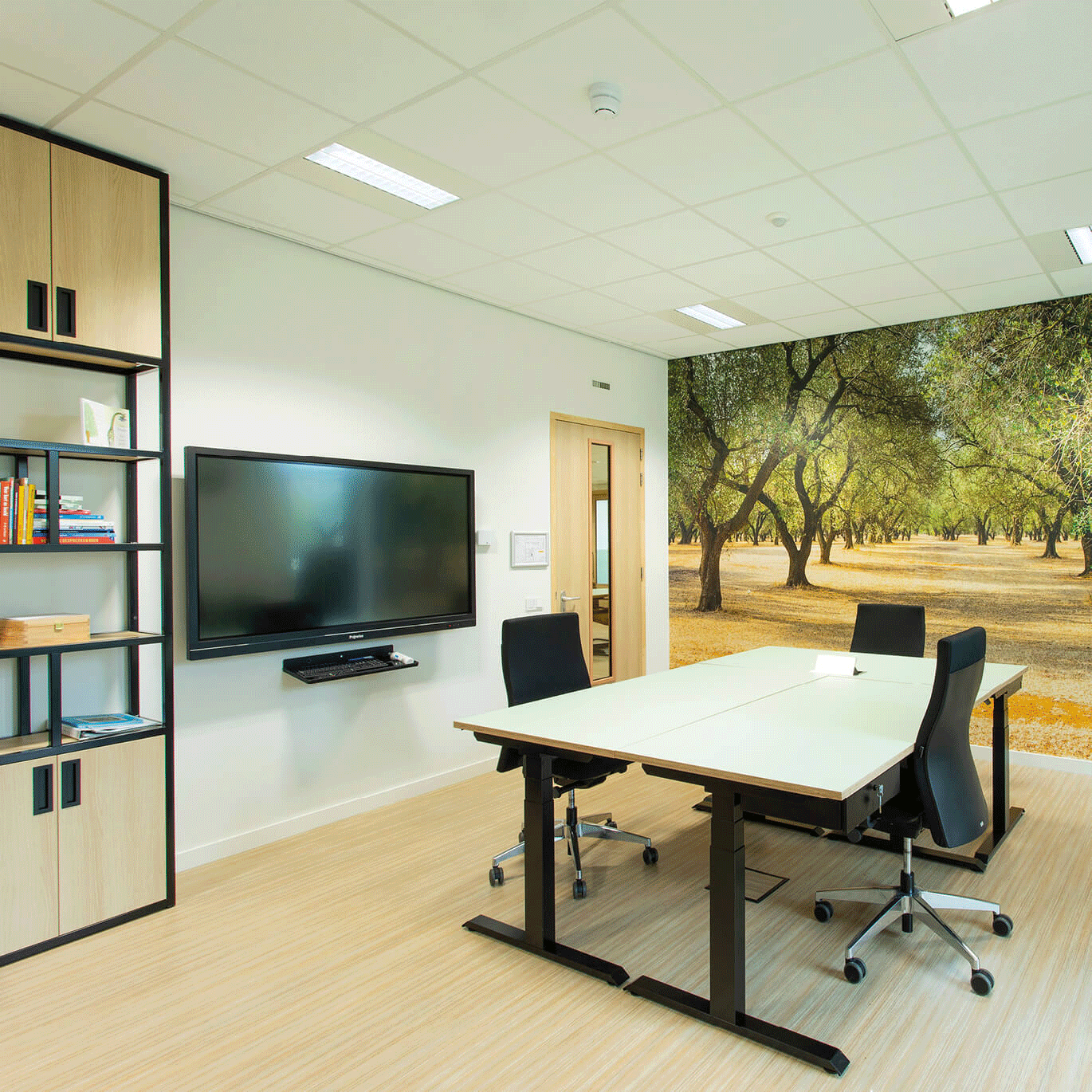 Op de afbeelding zie je een variatie van zitplekken.