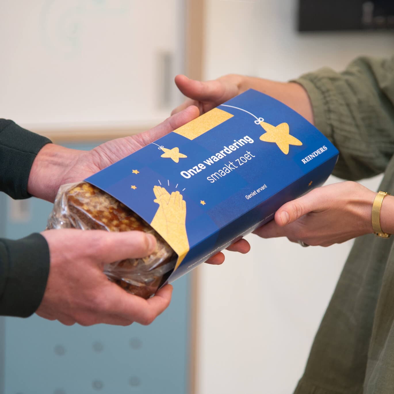 Onze waardering smaakt zoet